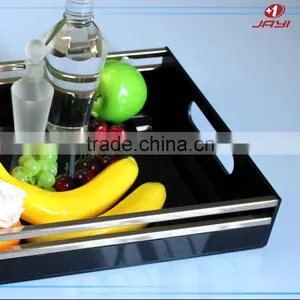 Wholesale Special Acrylic Rectangle Trays/wedding Tray thumbnail-1