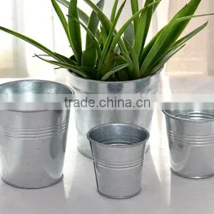 High Quality Chinese Factory Customized Logo Metal Galvanized Beer Ice Bucket thumbnail-3