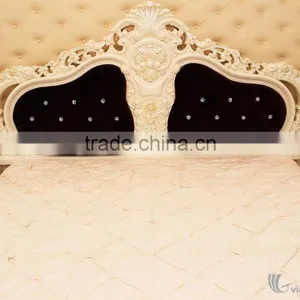 HAND EMBROIDERED BLANKET WITH PILLOWS, 100% HANDMADE IN VIETNAM, ELEGANT COLOR AND DESIGN thumbnail-6
