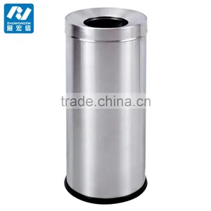 Stainless Steel Ash Tray Waste Bin Ground Ashtray Stand thumbnail-5