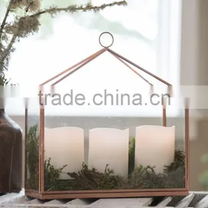 Glass Candle Display Candleholder For Home Decoration thumbnail-4