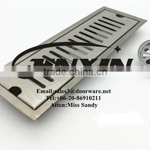 JINXIN Stainless Steel Floor Drain Grate/Long Linear Floor Drain thumbnail-3
