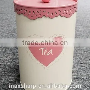 Set of 3 Heart Shape Canister thumbnail-2