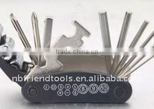 13Pcs Folding Key Wrench Chrome Vanadium thumbnail-1
