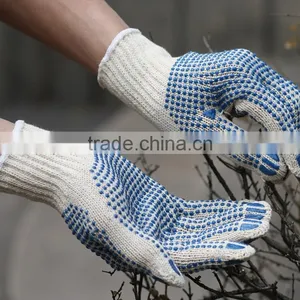 NMSAFETY Pvc Dotted Cotton Construction Work Gloves thumbnail-1