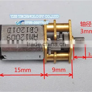 N20 Miniature Gear Motor 3V 5V 6V DC Gear Motors Metal Gear DIY thumbnail-1