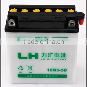 12N5-3B Lead Acid Motorcycle Battery thumbnail-1