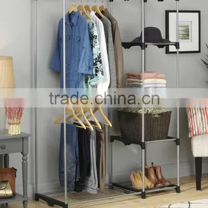 2017 Good Qulaity Non-Woven Fabric Portable Clothes /Storage/ Closet/ Folding Clothes Cabinet thumbnail-4