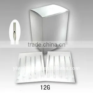 Body Piercing Sterile Needles 12G Navel Nose Ear BRAND NEW thumbnail-1