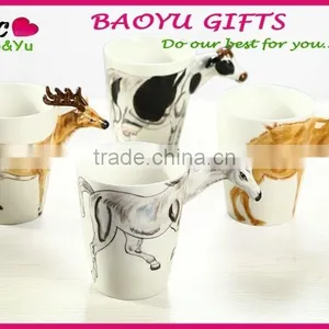 Creative Painting 3d Mug Ceramic Coffee Cup & Ceramic Mug Cup thumbnail-3