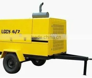 Brand New Mini Diesel Engine Powered Screw Compressor thumbnail-1