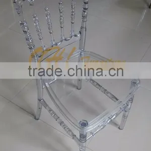 Qingdao Factory Supply Clear Resin Acrylic Transparent Chiavari Chair for Wedding thumbnail-1