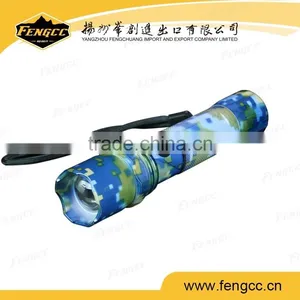 2016 Promotional LED Aluminium Flashlight Torch With Whole Print thumbnail-6