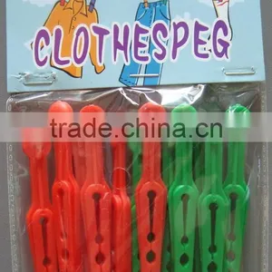Hot Selling Plastic Cloth Peg Fork Design Cheap Factory thumbnail-1