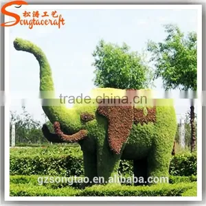 Can be Customize Landscape Garden Plastic Aritificial Grass Topiary High Simulation Artificial Grass Topiary for Sale thumbnail-2