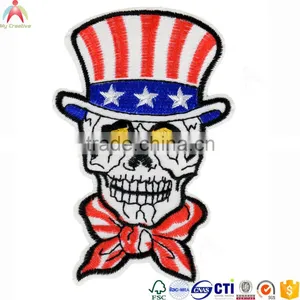2017 Newest Embroidery Iron Patch Decorative Clothing Chenille Patches thumbnail-1