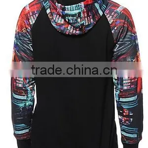 Fashion Plain Floral Printed Custom Made Hoodies thumbnail-2