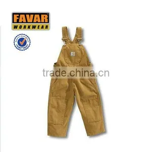 Kids FR Casual Bib Pants Braces Trouser thumbnail-1