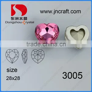 Crystal Glass Clothing Rhinestone Button thumbnail-4