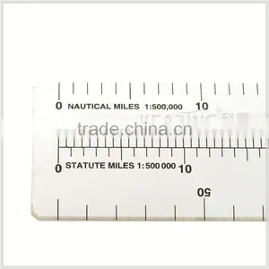 Kearing Brand #KNM-2 Nautical Miles Scale Ruler Size:420*38*4.5mm thumbnail-2