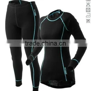 100% Women Merino Wool Underwear Suit thumbnail-1