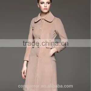 Made To Measure Women's Warm Winter Wool Overcoat Long Coat Fashion Outwear thumbnail-5