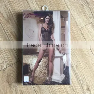 Sunspice Newest Sexy Mature Woman Lace Ttransparent Lingeries Hot thumbnail-5