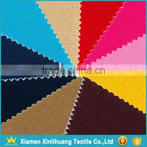Wholesale Durable Woven Plain Dyed Recycled 8oz 100 Cotton Duck Canvas Fabric thumbnail-1