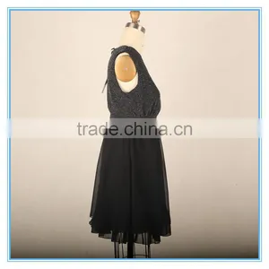 Ladies New Model Dress Designs Frocks Black Tutu Dress Summer Dress thumbnail-2