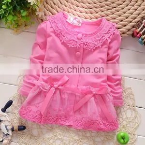 Zm11674a Wholesale 2018 Children's Trending Products Fashion Children's Clothing Little Girl Coats thumbnail-2