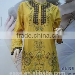Woman Embroidery Jumper Long Blouse thumbnail-1