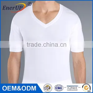 Mens Undershirts With Underarm Sweatproof Protection thumbnail-1