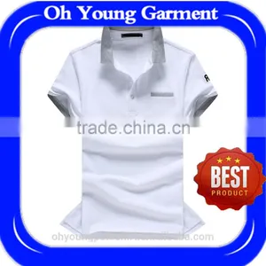 Professinal Custom Logo Polyester Cotton Golf Polo Shirt For Men Dry Fit White Tshirt Polo Whelesale Cheap Men Tshirt From China thumbnail-1