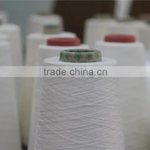 Manufacture High Quality CVC 20/80 80S/2 Cotton Blend Yarn for Sale Form China thumbnail-5