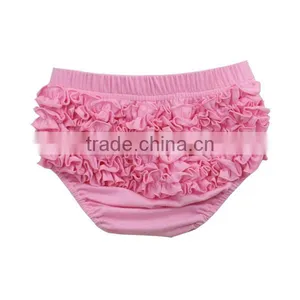 2017 Hot Sale Lovely Baby Girl Underwear Wholesale Ruffle Diaper Covers Girl Ruffle Shorts thumbnail-5