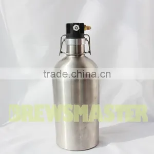 ULTIMATE Double Wall Insulated Beer Growler -2L Drafto Kit thumbnail-3