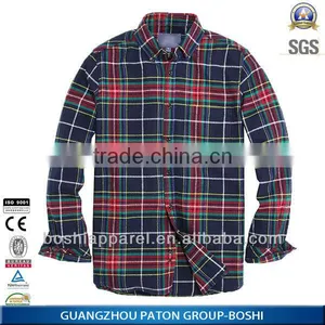 Wholesale Clothing Latest Men's Plaid Casual Shirts Of Pictures With Good Price thumbnail-5
