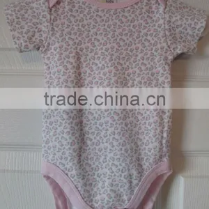 Gear Pink Leopard Print Baby Girl Bodysuit thumbnail-1