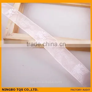 1 Inch Printing Orgnza Ribbon thumbnail-1