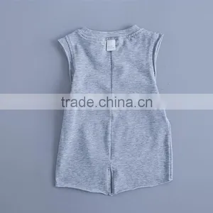 Custom Casual Little Boys Printed Vest Clothing Baby Boys Vest Sleeveless O Neck Tank Top Shirts thumbnail-6