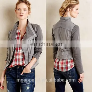 China Wholesale Cheap Life Jacket Long Sleeves Woman Motorcycle Jacket thumbnail-1