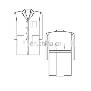 Wholesale Customized Doctor Lab Coat, Nurse Uniform, Hospital Working Uniform thumbnail-5