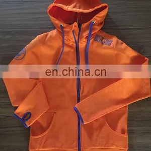Full Zipper Hooded Sweatshirt 100%Polyester Mens Sweatshirt Custom Unisex Sweatshirt Hoodies China thumbnail-2