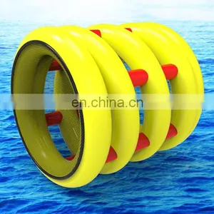 2017 Newest Design Customized Inflatable Cylinder Water Walking Roller Game thumbnail-1