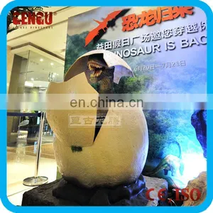 Amusement Park High Simulation Funny Growing Big Dinosaur Egg thumbnail-1