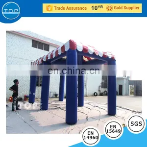 TOP INFLATABLES Multifunctional Inflatables Bouncy House Castle Water Slide Mat thumbnail-3