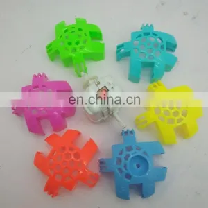 7PCS Block Juggling Assembled 12.5CM Flashing Light Glow Music Jumping Ball Promotion Toys EN71 thumbnail-3