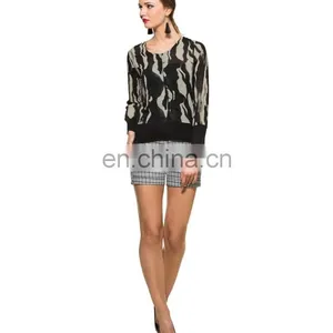 Black And White Printed Top for Girls Stylish Black and White Butterfly Printed Tank Tops for Women New Style for Girls thumbnail-2