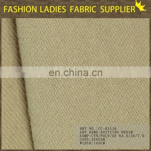 Knitting Denim 2014 Fashion Denim Fabric for Dress thumbnail-3