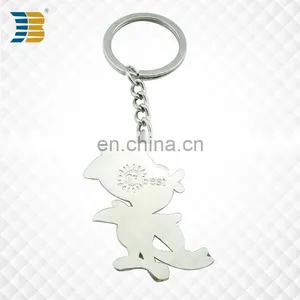 3D Woodpecker Custom Metal Key Chain thumbnail-3